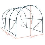 Gardebruk folie kweekkas 350x200x200cm (Broeikassen), Verzenden, Nieuw