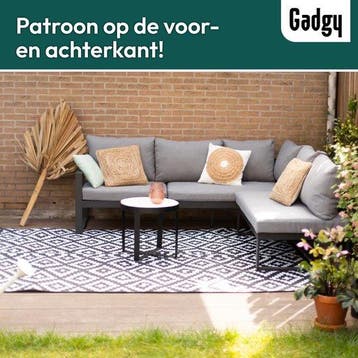 2dekans | Gadgy Buitenkleed Vloerkleed Buiten XXL - 270x200, Ophalen of Verzenden, Zo goed als nieuw