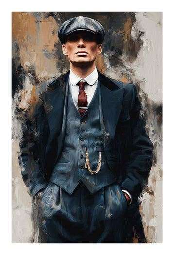 Canvas Fit-Alberto Ricardo - Thomas Shelby, el caballero de, Nieuw