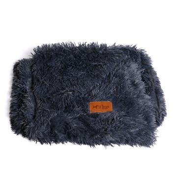 Fluffy Hondendeken 100x75 cm Antraciet (Hondenmand), Dieren en Toebehoren, Ophalen of Verzenden, Nieuw, Overige