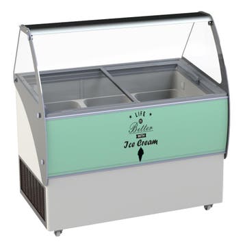 CombiSteel Schepijsvitrine | BALI | 354L | 9x 5L | Statisch, Ophalen of Verzenden, Nieuw