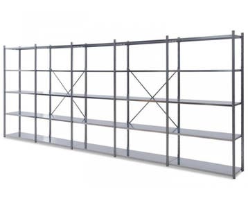 Voordeelrij g3 legbordstelling - b1000 x d600 mm - Rij, Ophalen of Verzenden