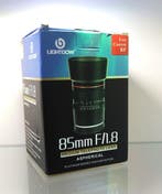 Lightdow 85mm F1.8 Prime lens, Nieuw