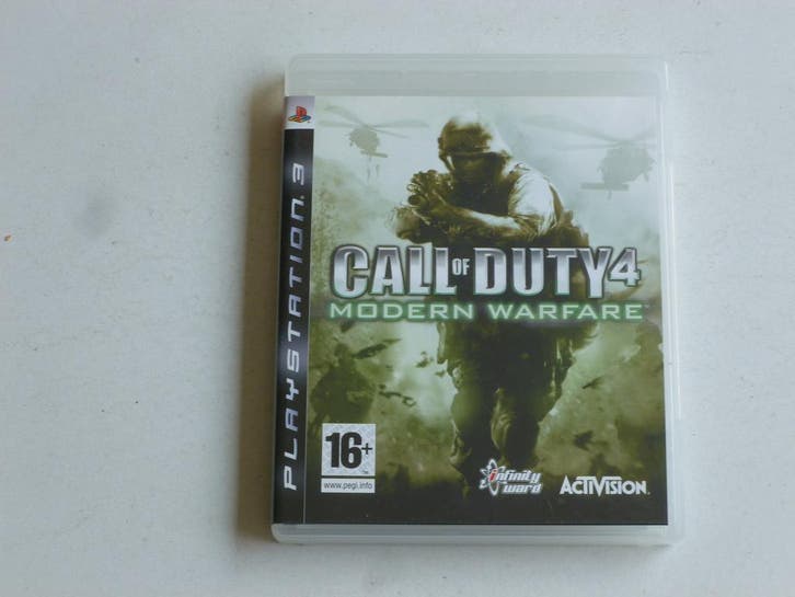 Call of Duty 4 - Modern Warfare (playstation 3), Cd's en Dvd's, Dvd's | Overige Dvd's, Zo goed als nieuw, Ophalen of Verzenden