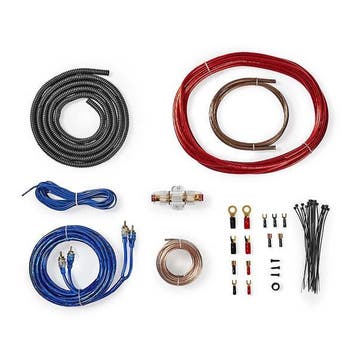 Versterker installatieset voor auto | Nedis (800W), Verzenden, Nieuw