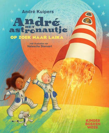André het astronautje op zoek naar Laika - André Kuipers, Verzenden, Zo goed als nieuw, André Kuipers