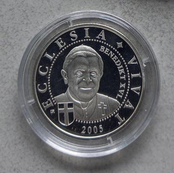 Somalië. 2000 Shillings 2005, Benedikt XVI (Zonder