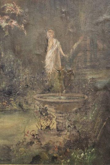 French School (XIX) - Echoes Of A Forgotten Garden, Antiek en Kunst, Kunst | Schilderijen | Klassiek