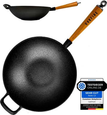 Wokpan Oakfire 31 cm, Huis en Inrichting, Ophalen of Verzenden, Nieuw
