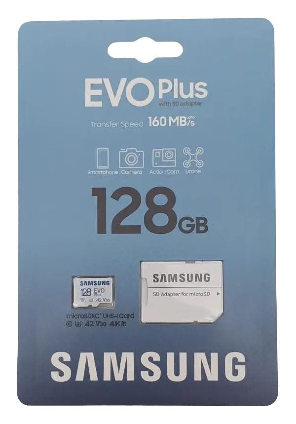 Samsung EVO Plus Micro SD -  128GB - Nieuw/Ongeopend, Computers en Software, Harde schijven, Refurbished, Verzenden