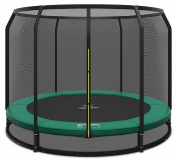 Ingraaf Trampoline Magic Circle Pro 251 cm Groen met, Ophalen of Verzenden, Nieuw