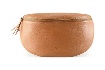 Brise Heuptas Cognac, Sieraden, Tassen en Uiterlijk, Tassen | Damestassen, Verzenden, Zo goed als nieuw