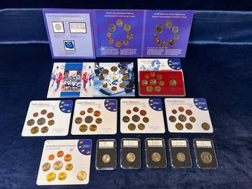 Europa. Euro Various Years (13 Items) (Zonder minimumprijs), Postzegels en Munten