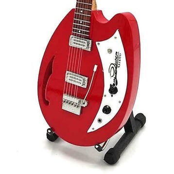 Miniatuur replica Teisco gitaar - Brian May - Queen, Ophalen of Verzenden, Nieuw, Pop, Beeldje of Miniatuur