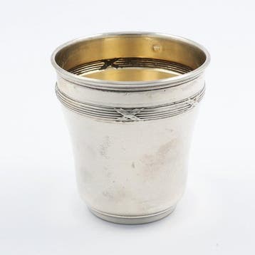België ca. 1900-1910 - Beker - .800 zilver, Antiek en Kunst