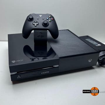 Xbox one 500GB Zwart - Met controller, Verzenden, Gebruikt
