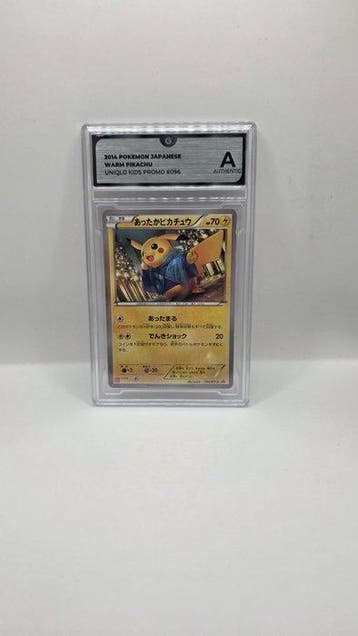 Pokémon - 1 Graded card - Pikachu, warm pikachu 096 Promo, Nieuw