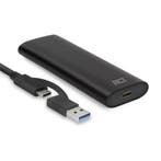 ACT AC1615 | USB-C M.2 NVMe/PCIe SSD Behuizing | Tool-Fre..., Ophalen of Verzenden, Nieuw
