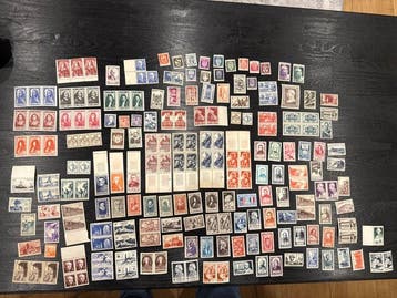 Frankrijk - Frankrijk 1940/1949 – Een interessante reeks, Gestempeld