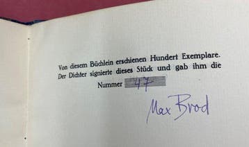 Signed; Max Brod - August Nachreiters Attentat - 1921, Antiek en Kunst