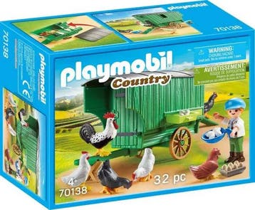 Playmobil Country Kind met Kippenhok - 70138 (Nieuw), Verzenden, Nieuw