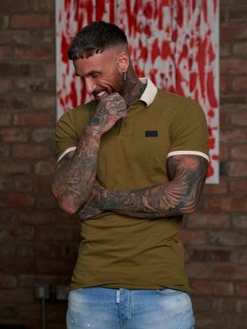 2dekans | AB Lifestyle - Regular Polo | Ghotic Olive - Heren, Ophalen of Verzenden, Zo goed als nieuw, Overige maten, Ab lifestyle