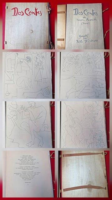 Pablo Picasso & Ramón Reventós - Dos Contes - 1947