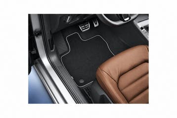 Volkswagen Golf 7 (5G) velours mattenset - satijnzwart, Ophalen of Verzenden, Nieuw