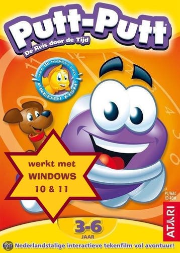 Putt Putt 2, Reis Door De Tijd, Spelcomputers en Games, Games | Pc, Verzenden, Nieuw