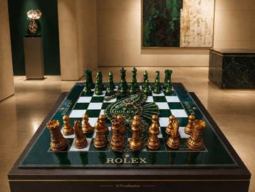 Dominique Kleiner - ROLEX – ROYAL EMERALD LUXE | Échiquier