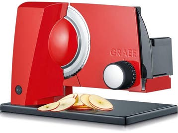 Graef S 11003 - Snijmachine - 170W Aluminium Rood, Verzenden, Nieuw in verpakking
