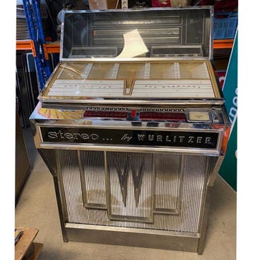 Wurlitzer model 2810 jukebox Originele Conditie, Ophalen, Gebruikt
