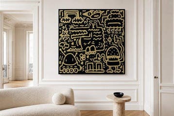 POPLEA - - EAT ME XL— by POPLEA (2000), Antiek en Kunst, Kunst | Schilderijen | Modern