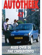 ALLES OVER DE FIAT CINQUECENTO, AUTOTHEEK 47, Nieuw, Author