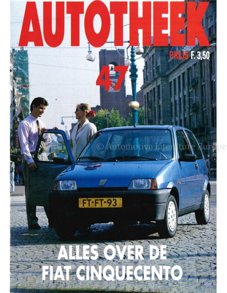ALLES OVER DE FIAT CINQUECENTO, AUTOTHEEK 47, Boeken, Auto's | Boeken