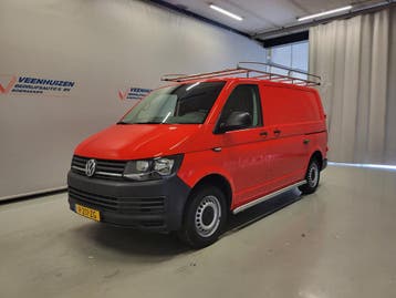Volkswagen Transporter 2.0TDI 2x schuifdeur Imperiaal Euro 6, Gebruikt, Euro 6, Volkswagen, Onderhoudsboekje