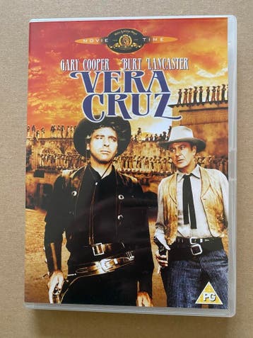 Klassieker - Western - Vera Cruz - 1954 - vrij zeldzaam, Verzenden, 1940 tot 1960, Zo goed als nieuw, Western
