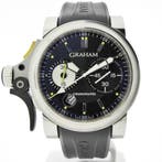 Graham Chronofighter Trigger 256; Automatisch heren horloge, Overige merken, Polshorloge, Kunststof, Ophalen of Verzenden