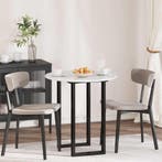 vidaXL Tafelblad Hoogglans wit Ø 70 x 1,5 cm Bewerkt hout, Huis en Inrichting, Tafels | Eettafels, Verzenden, Nieuw