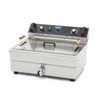 Maxima Frituurpan 20L 1 Mand met Tapkraan (400V / 4500W), Verzenden, Nieuw