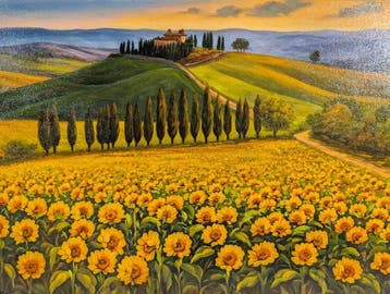 Marino Faliero (1948) - Campi di girasole