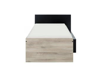 Betaalbaar Bed 90x200 | Massief Hout | A-kwaliteit, Huis en Inrichting, Slaapkamer | Bedden, Verstelbaar, Eenpersoons, Zwart, Nieuw