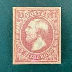Luxemburg 1852 - 1 Silvergrossen Willem met luxe marges - MH, Gestempeld