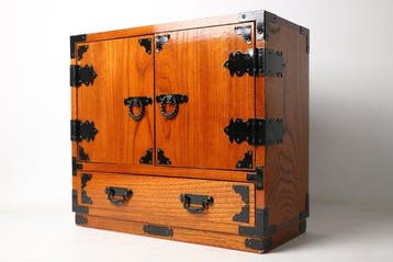 Kabinet - Hout - Japan - Kast met dubbele opening (Zonder
