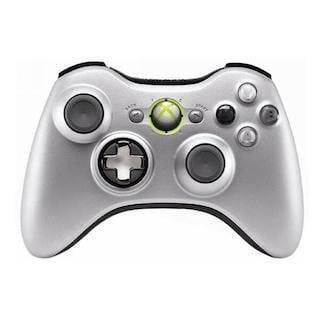 Microsoft Xbox 360 Controller Wireless Silver, Spelcomputers en Games, Spelcomputers | Xbox 360, Zo goed als nieuw, Ophalen of Verzenden