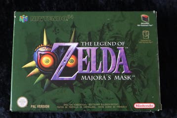 The Legend of Zelda Majoras Mask Nintendo 64 Boxed PAL, Spelcomputers en Games, Games | Nintendo 64, Verzenden, Nieuw