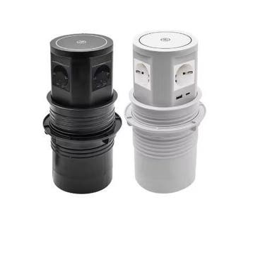 Pop-up Inbouw Stopcontact met USB en Draadloos Laden, Verzenden, Nieuw