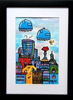 Maria Luisa Azzini (1976) - Love Big UFOs London, Antiek en Kunst