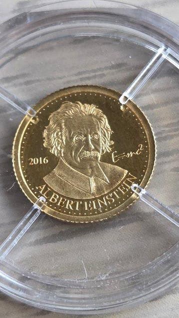 Congo. 1000 Francs CFA 2016, 0.5 gr. (Zonder minimumprijs)