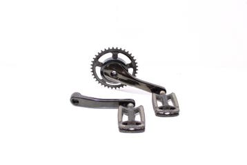 Cranks, trappers en tandwiel | Gazelle Orange C7+, Gebruikt, Crankstel of Pedalen